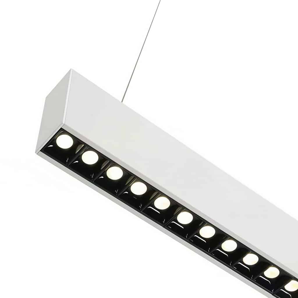 Pendant mounted Linear light